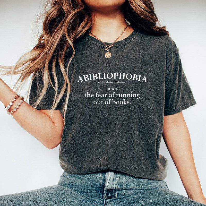 Abibliophobia Tee