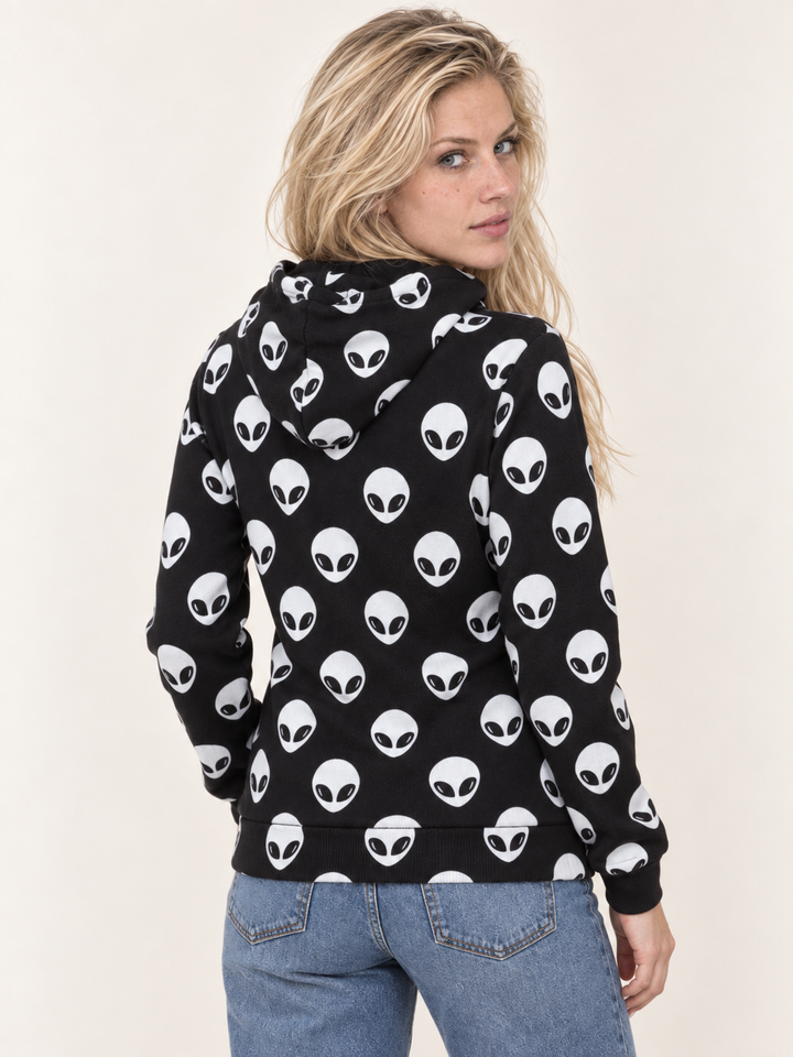 Alien Hoodie — back view