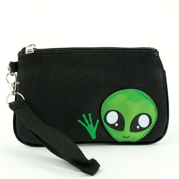 Alien Wristlet Bag