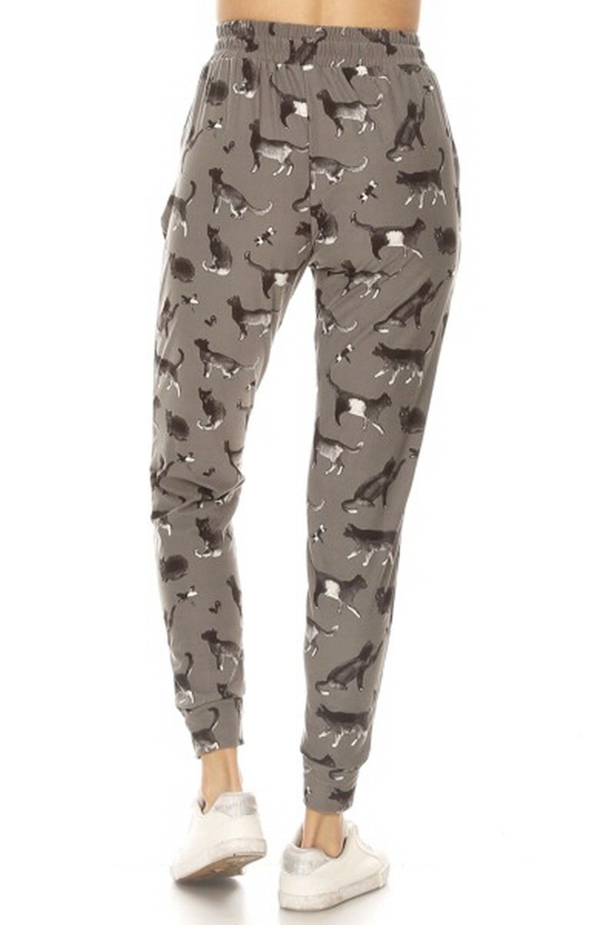 Gray Cat Joggers