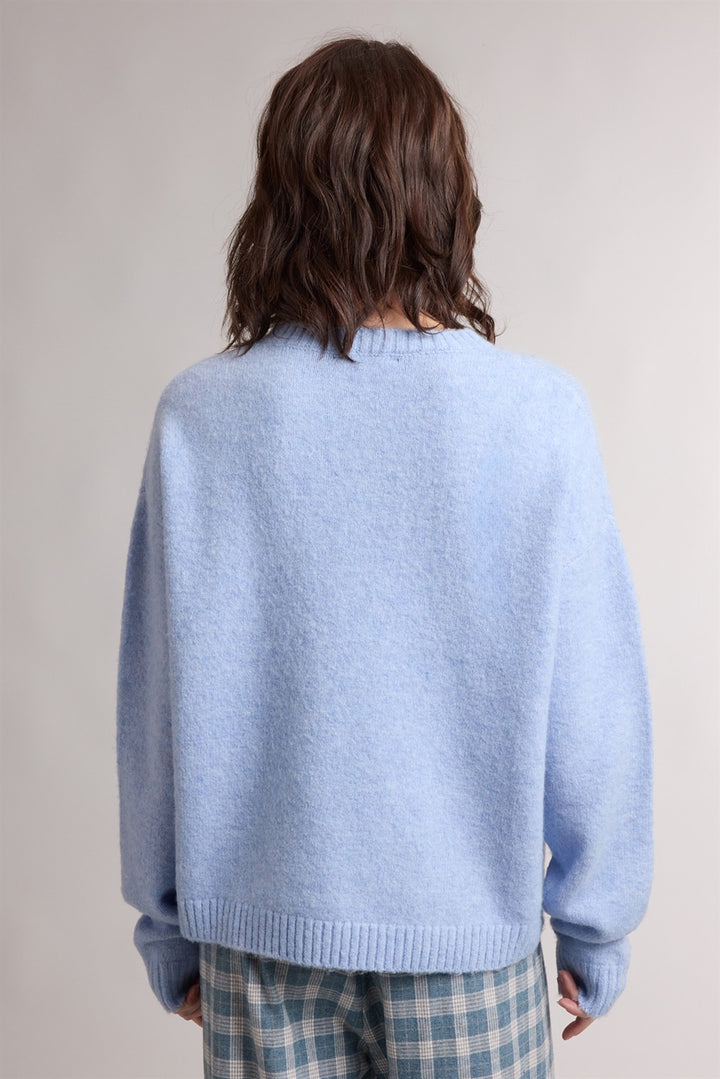 Cat Sweater Blue