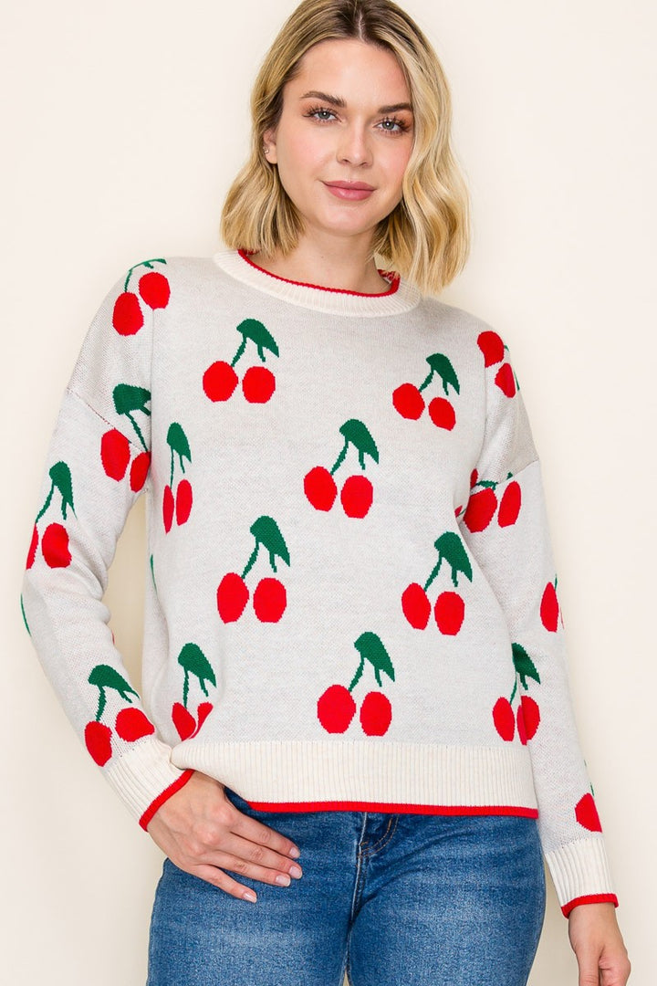 Cherry Sweater