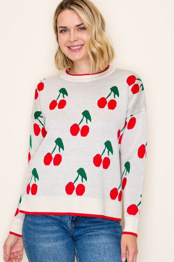 Cherry Sweater