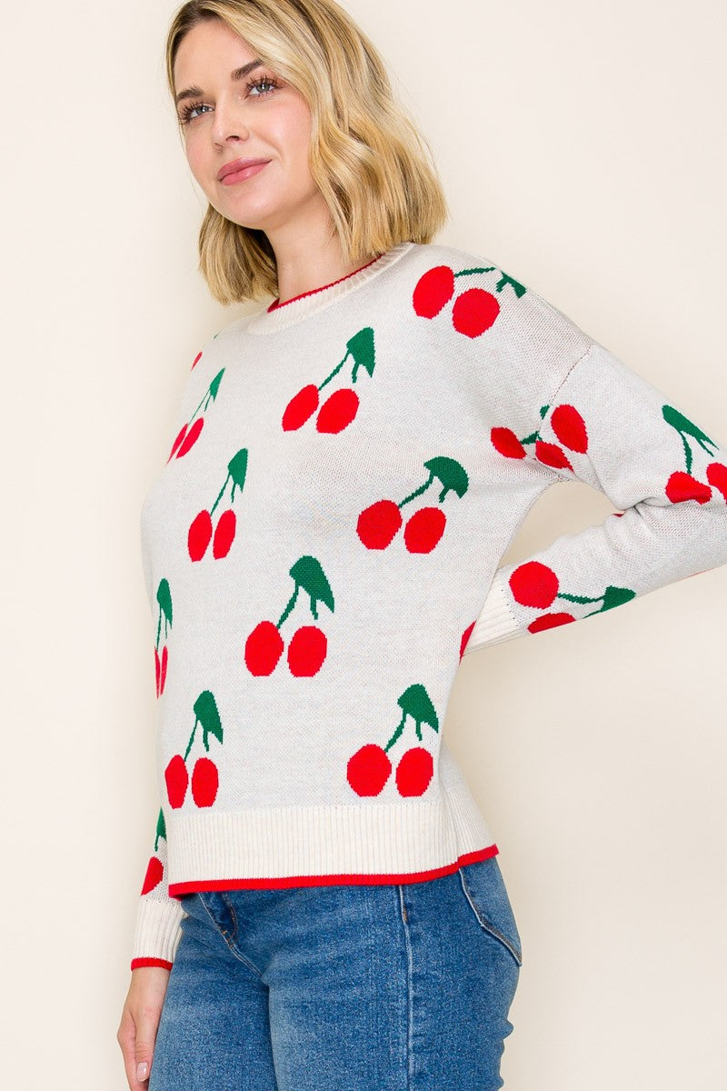 Cherry Sweater
