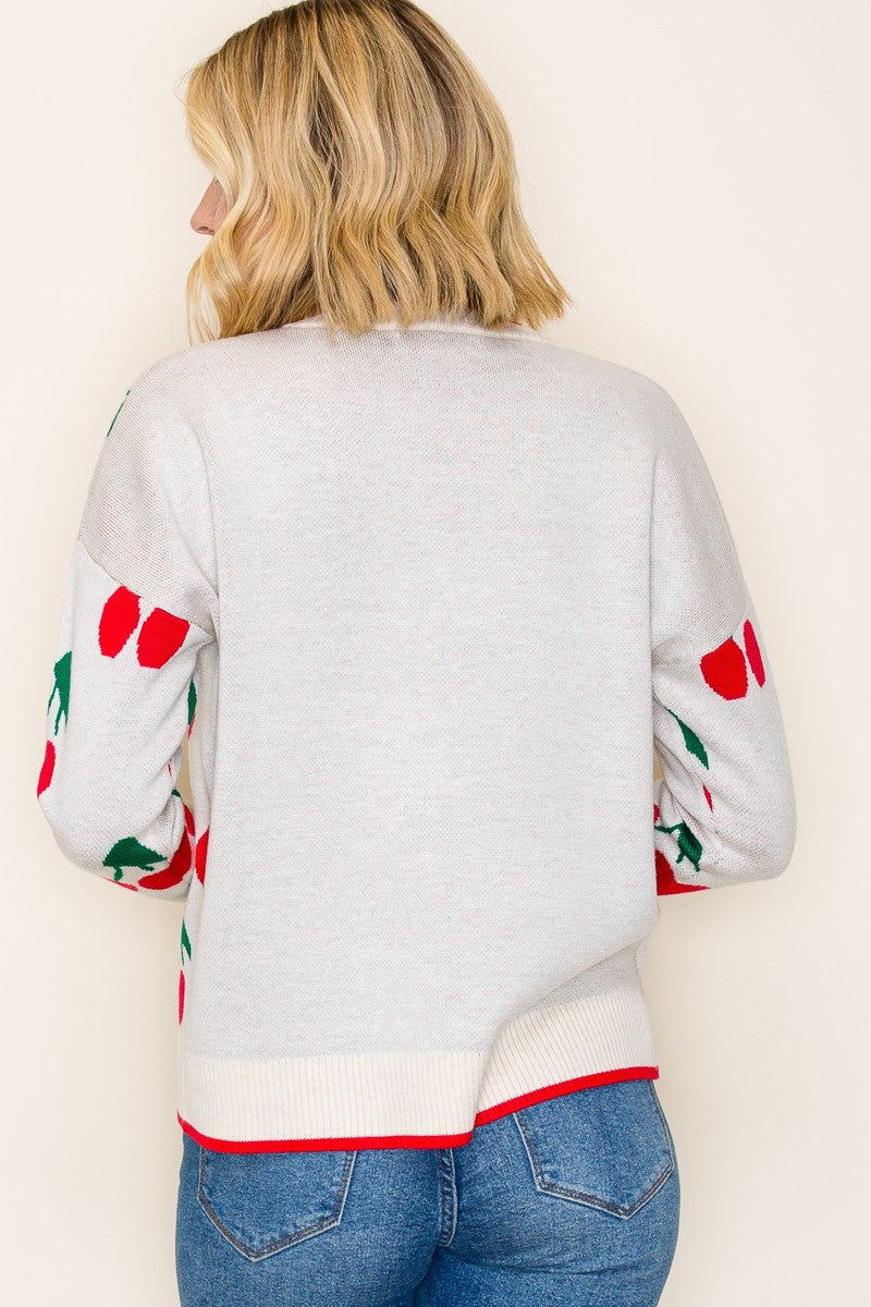 Cherry Sweater