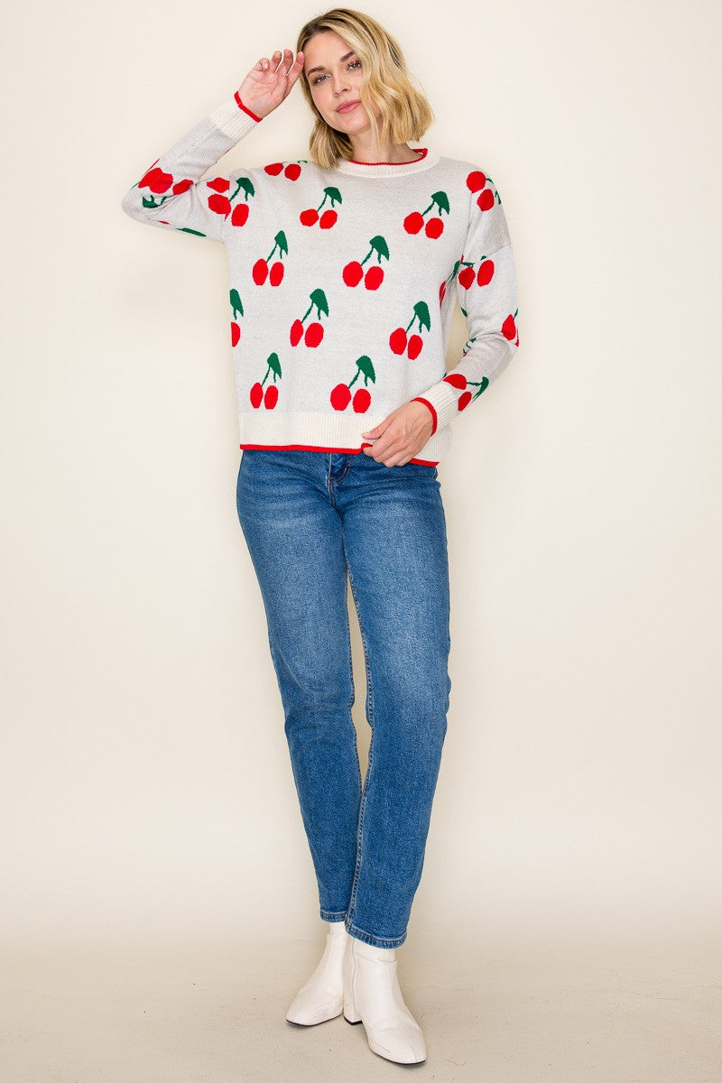 Cherry Sweater