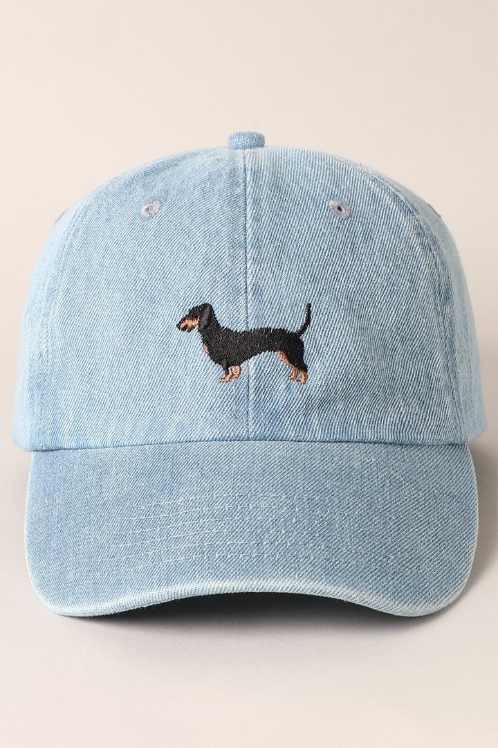 Dachshund Hat Denim