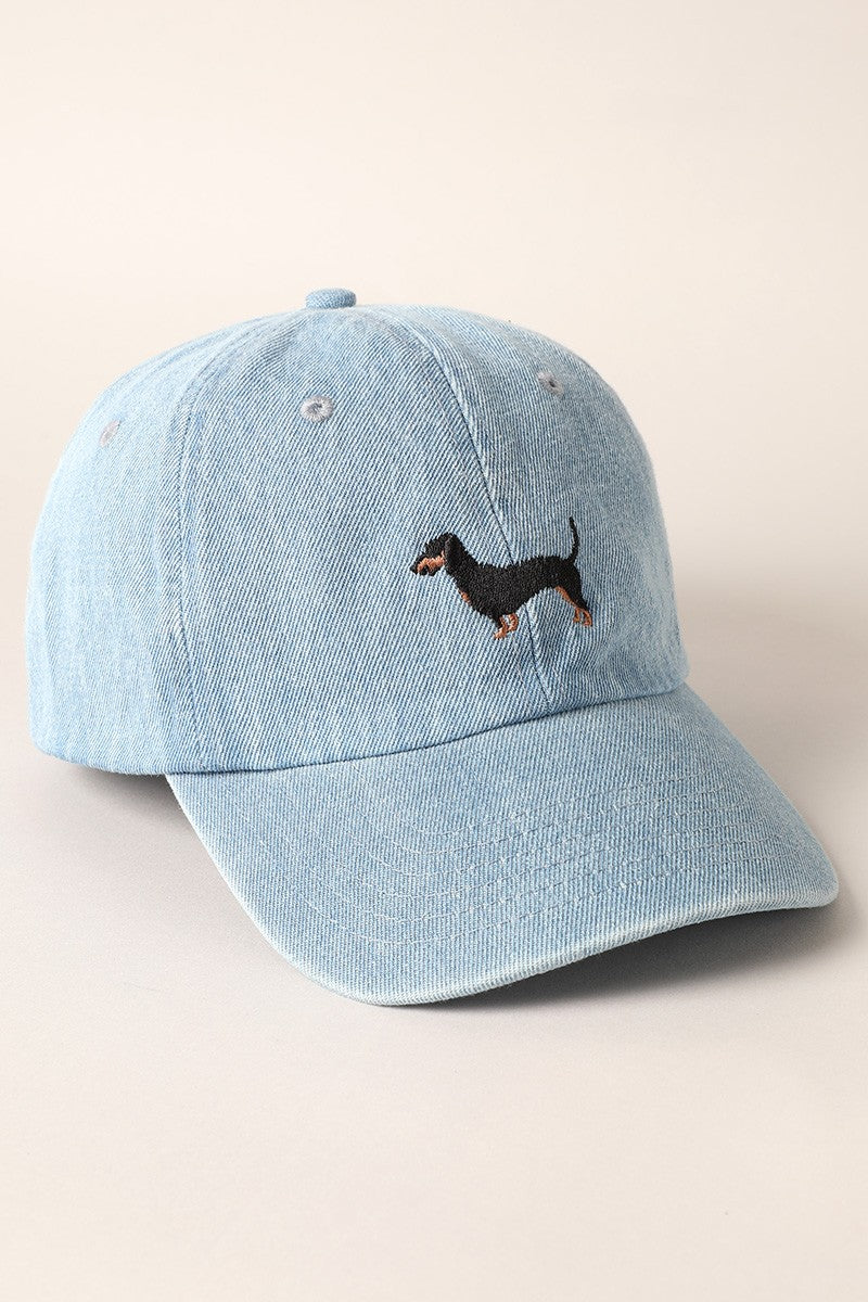 Dachshund Hat Denim