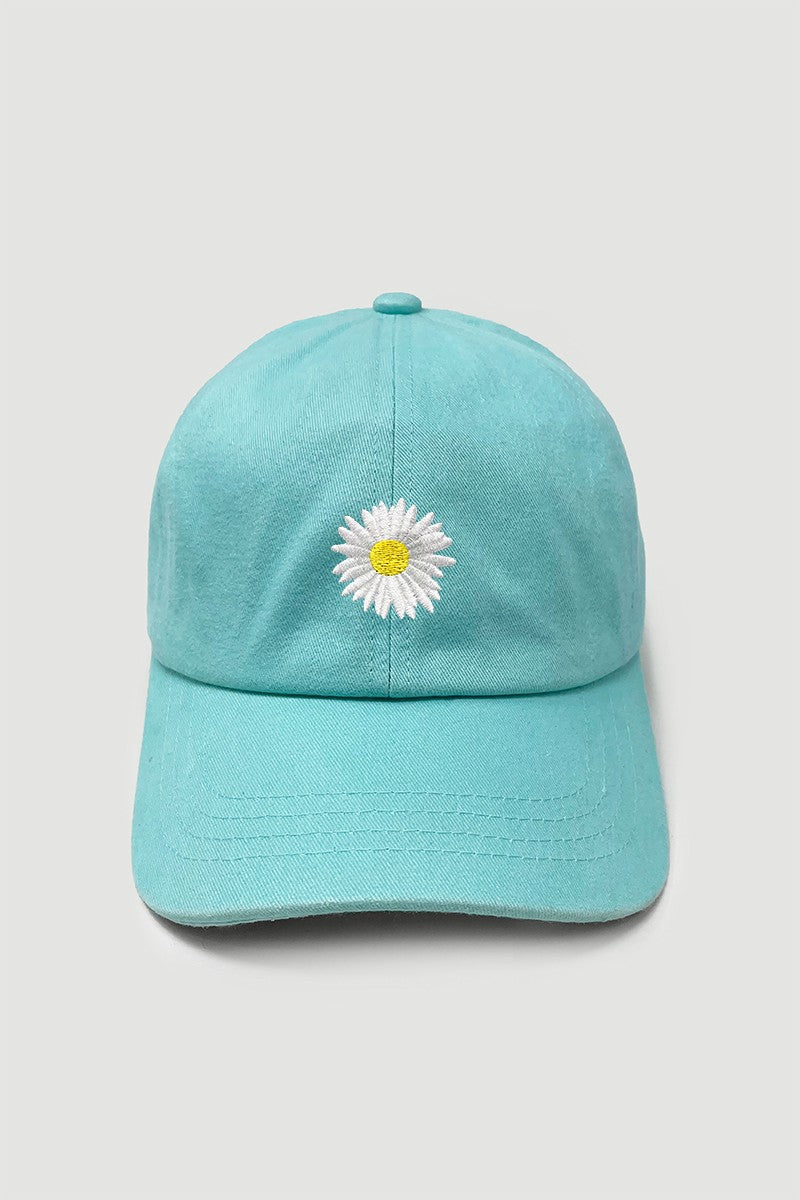 Flower Hat Teal