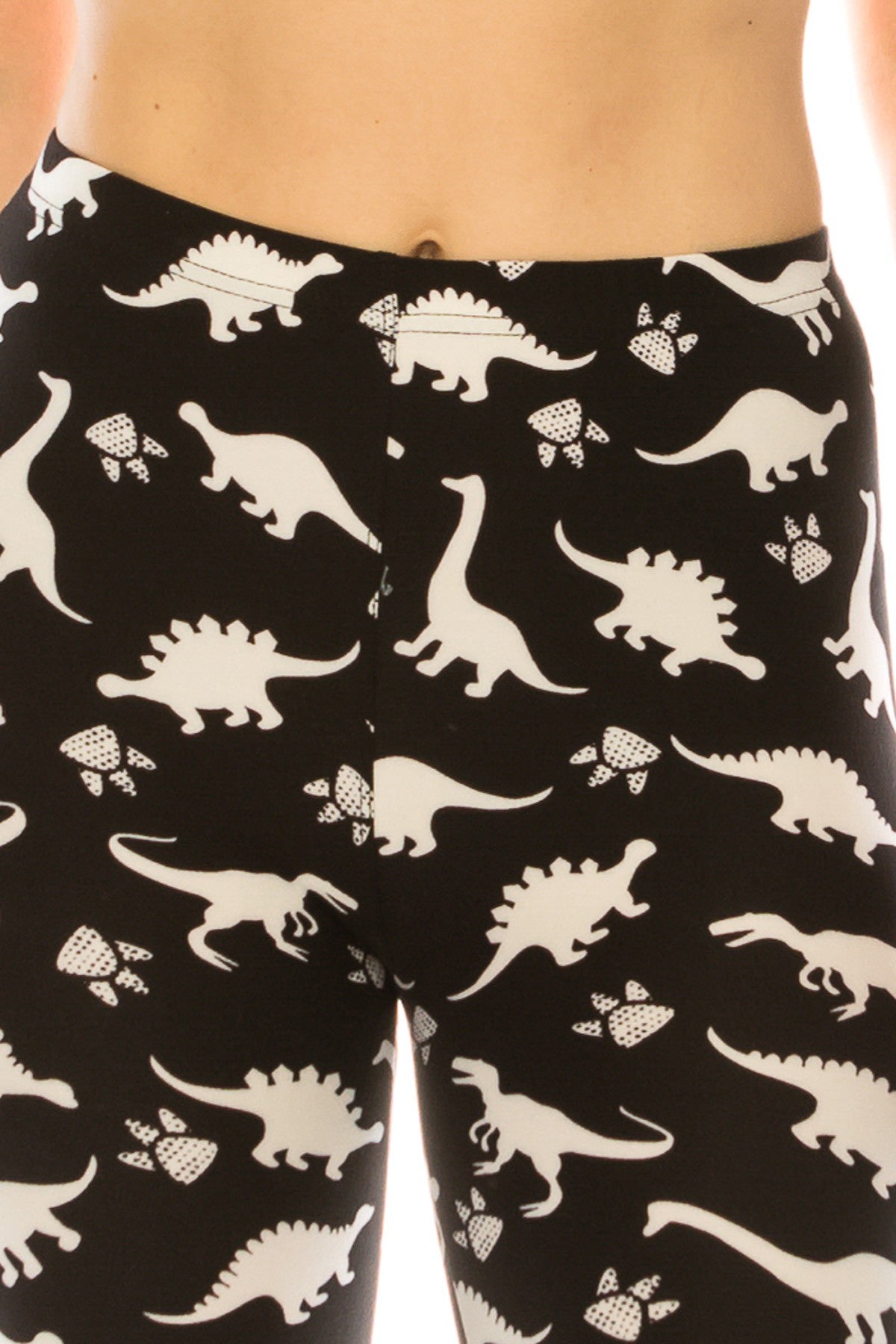 Dinosaur Biker Shorts