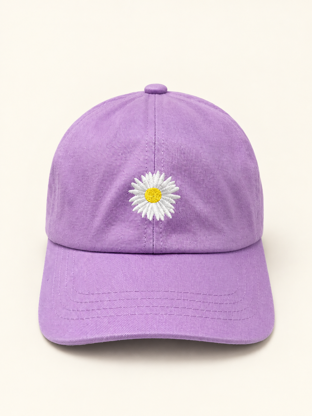 Flower Hat Lavender front view