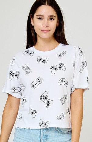 Game Controller All Over Tee