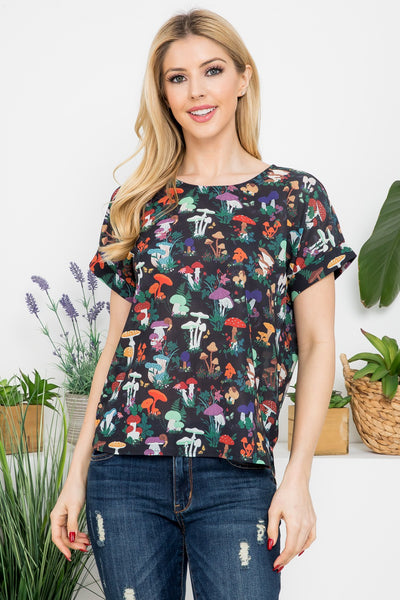 Mushroom Garden Top