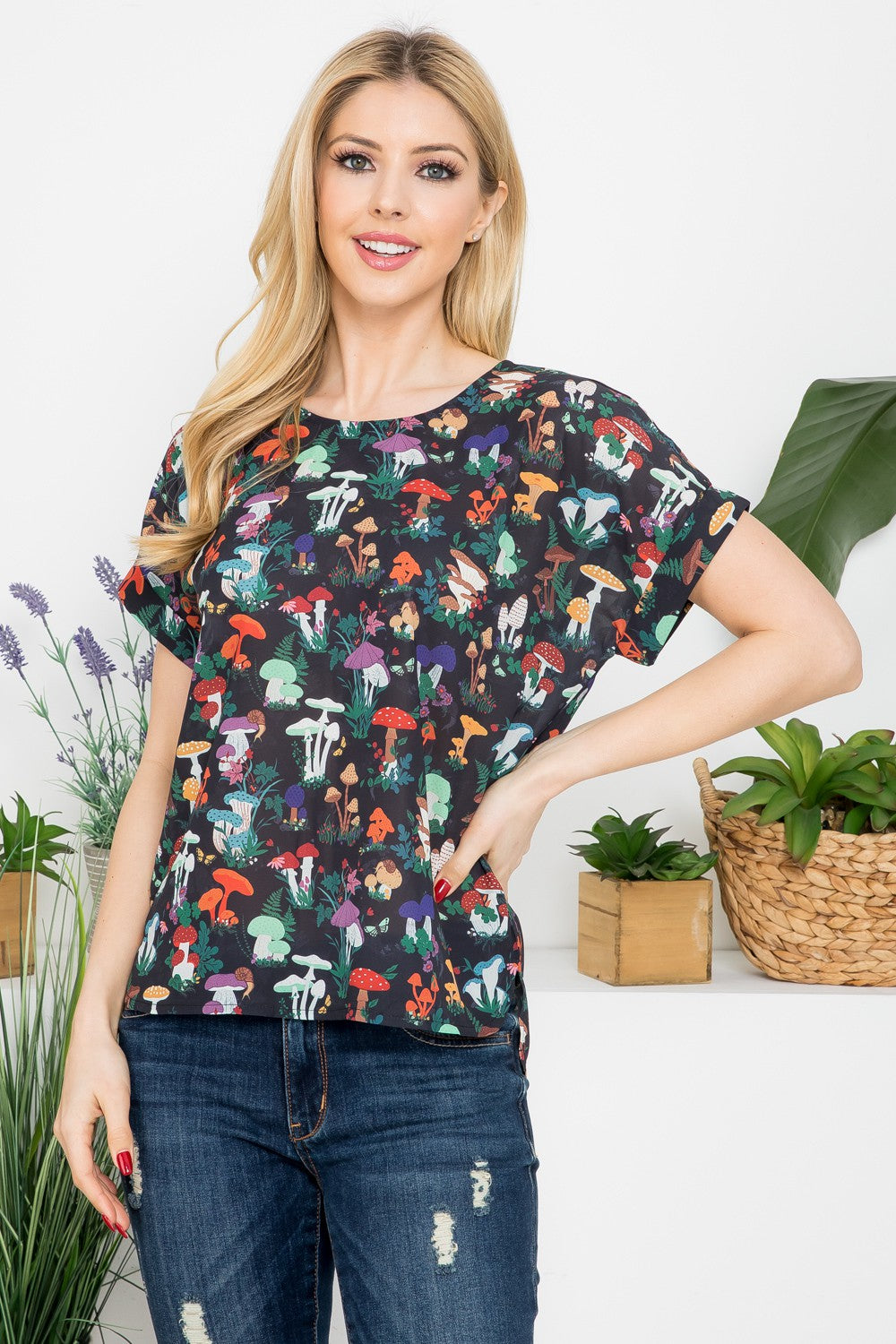 Mushroom Garden Top