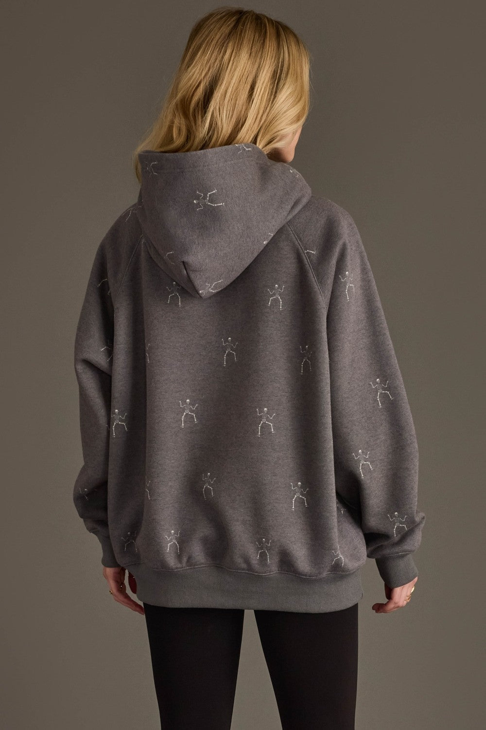 Halloween Hoodie Dancing Skeleton