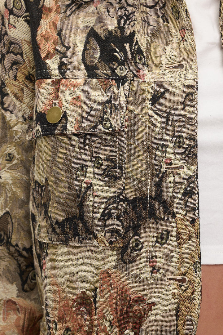 Cat Tapestry Jacket