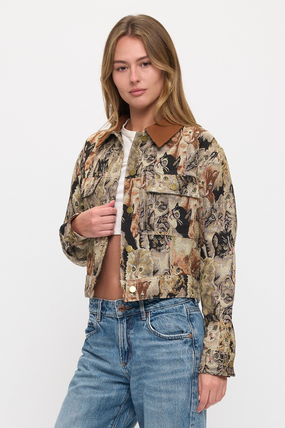 Cat Tapestry Jacket