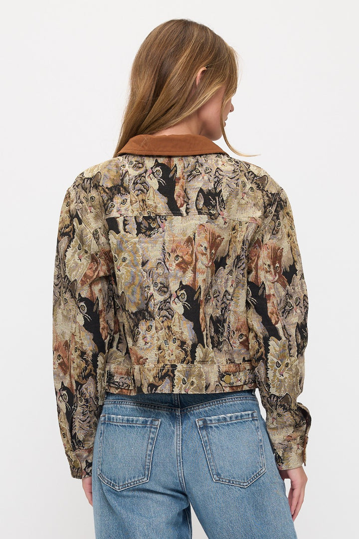 Cat Tapestry Jacket