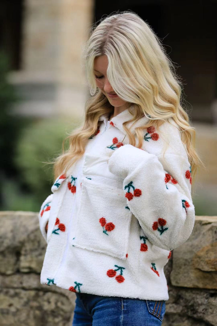 Sherpa Cherry Jacket