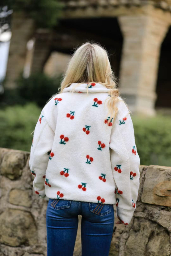Sherpa Cherry Jacket