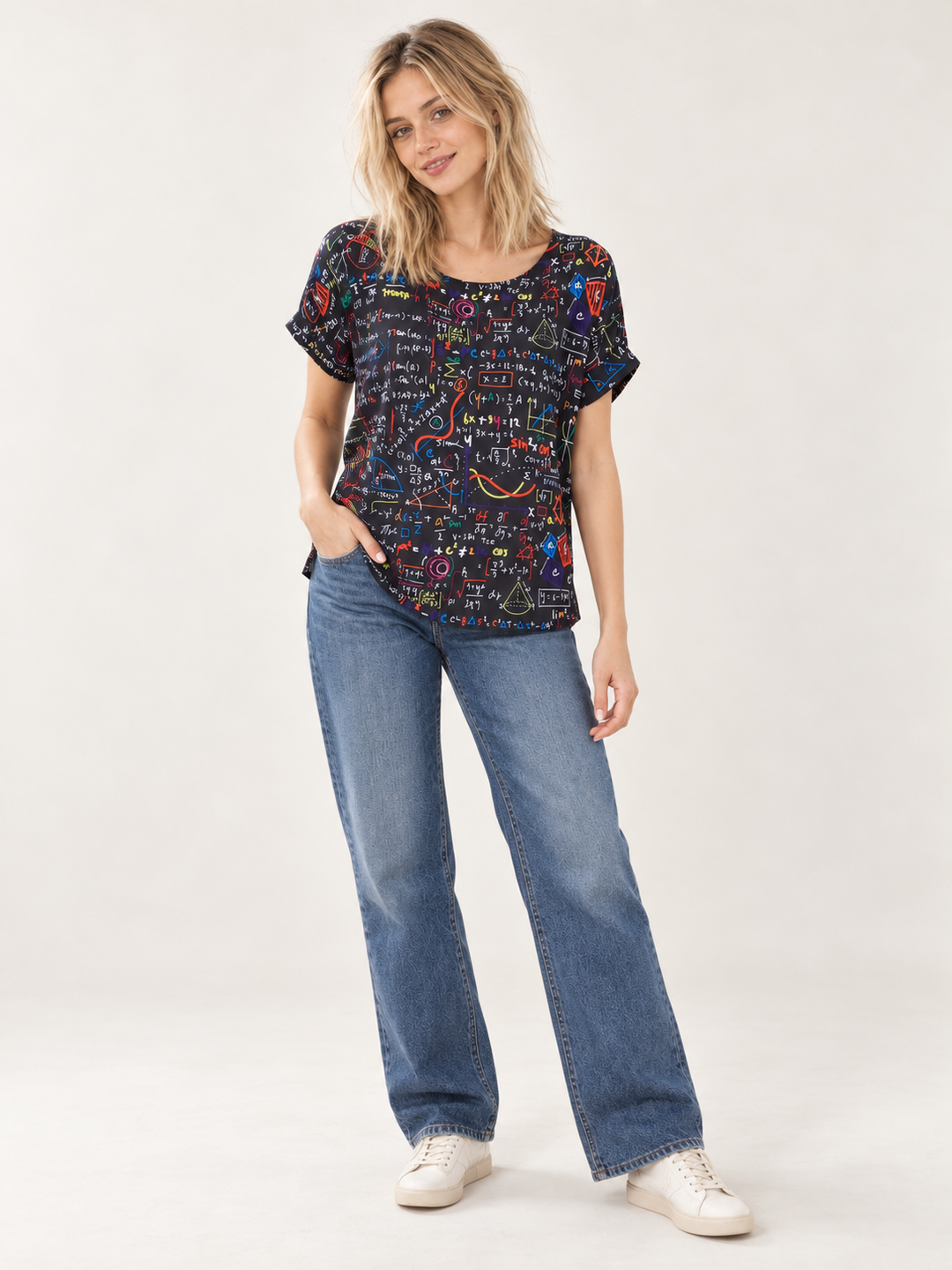 Math Top full-body view