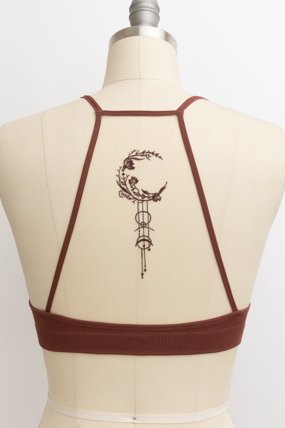 Moon Bralette Chocolate Brown