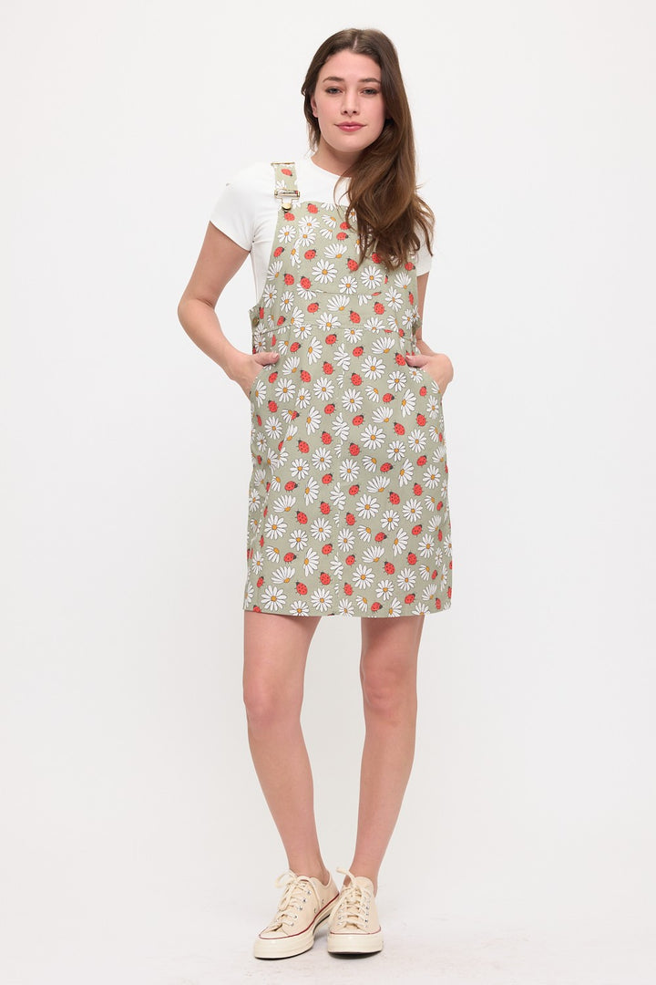 Ladybug Overall Dress