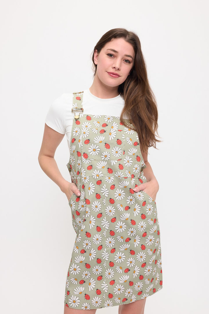 Ladybug Overall Dress