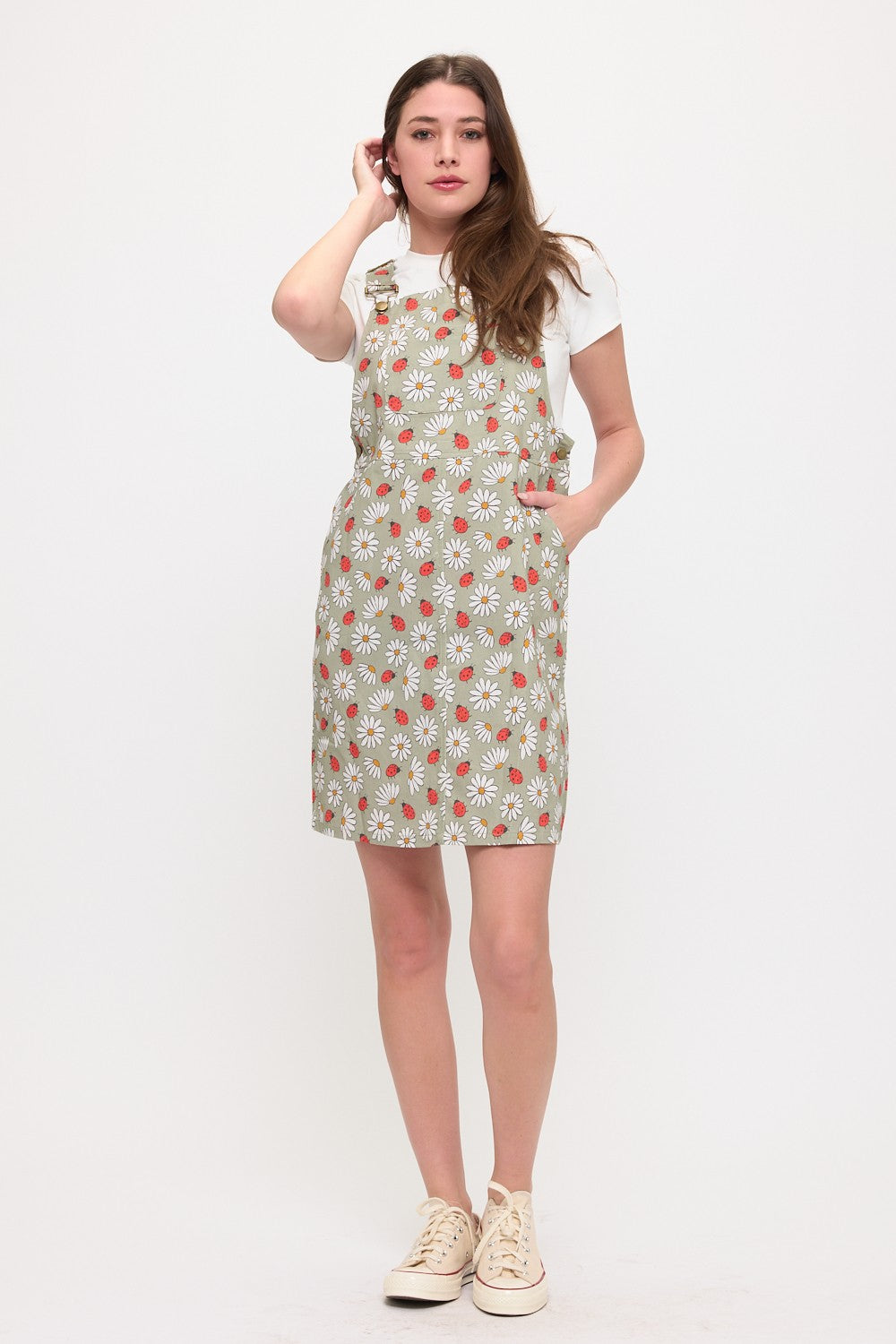 Ladybug Overall Dress