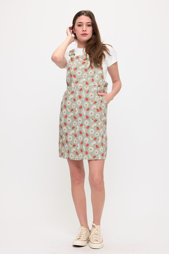 Ladybug Overall Dress
