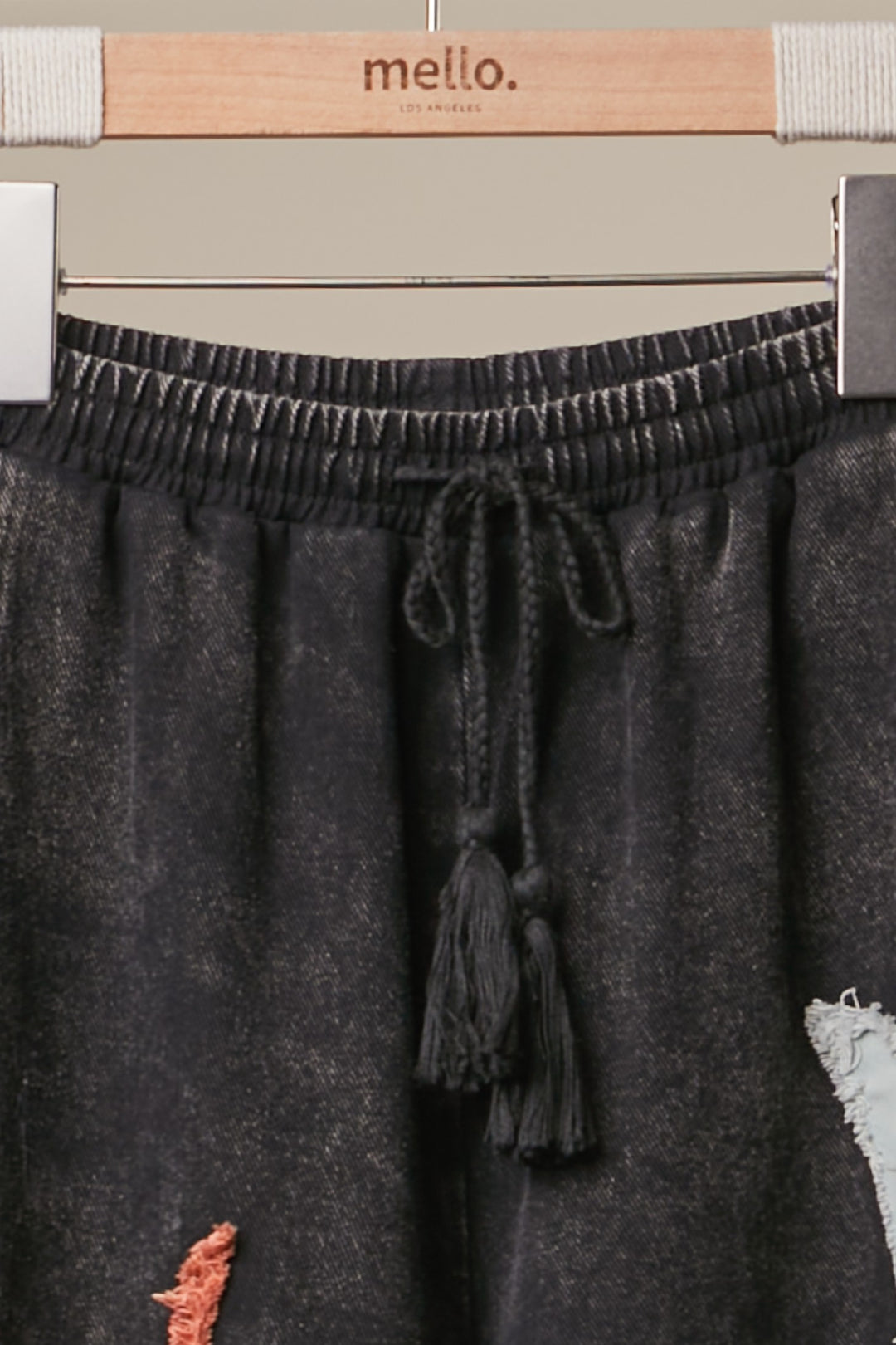 Moon And Star Patchwork Wide Leg Pants