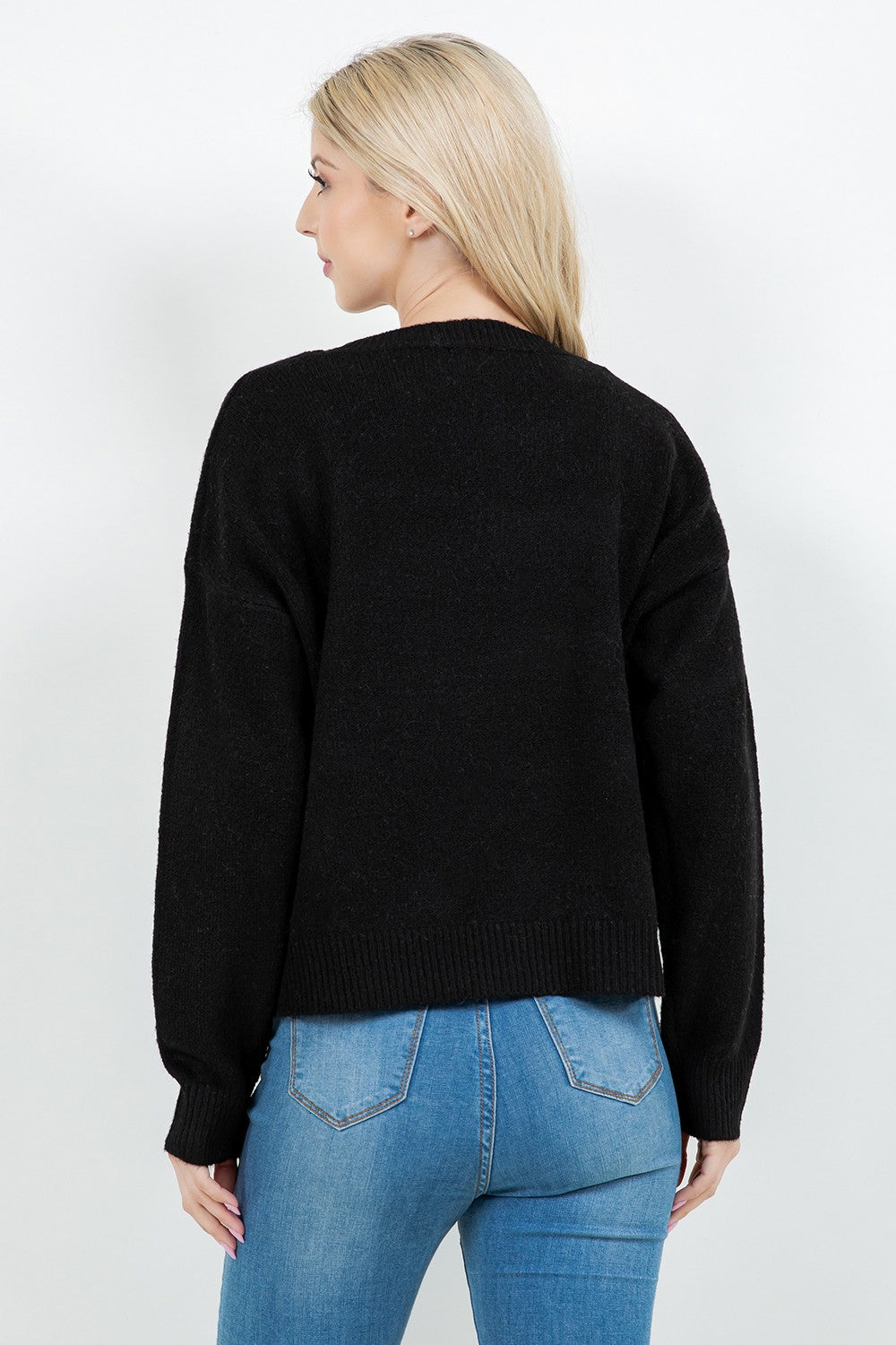 Polar Bear Sweater Black