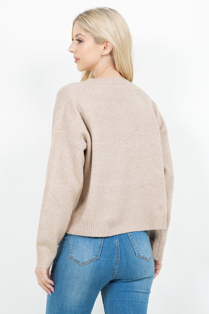 Polar Bear Sweater Taupe