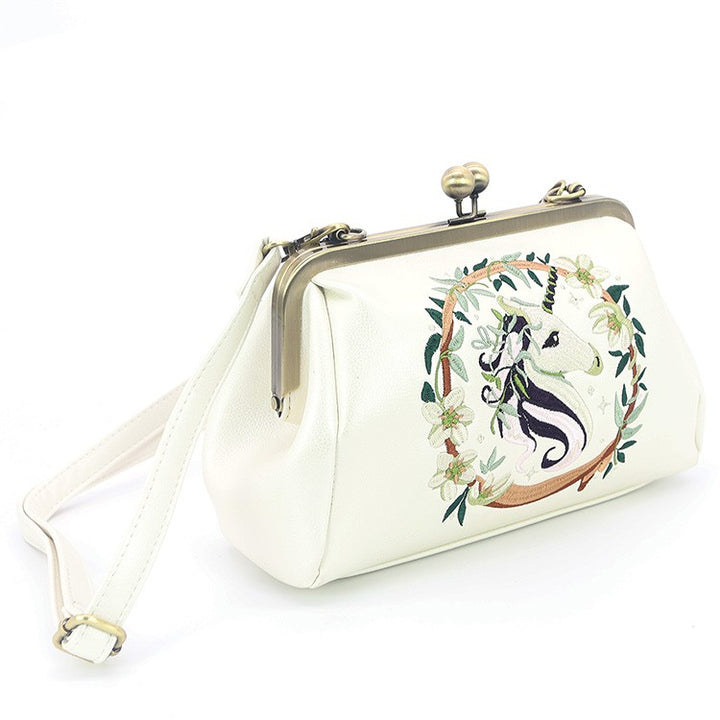 Unicorn Kisslock Bag