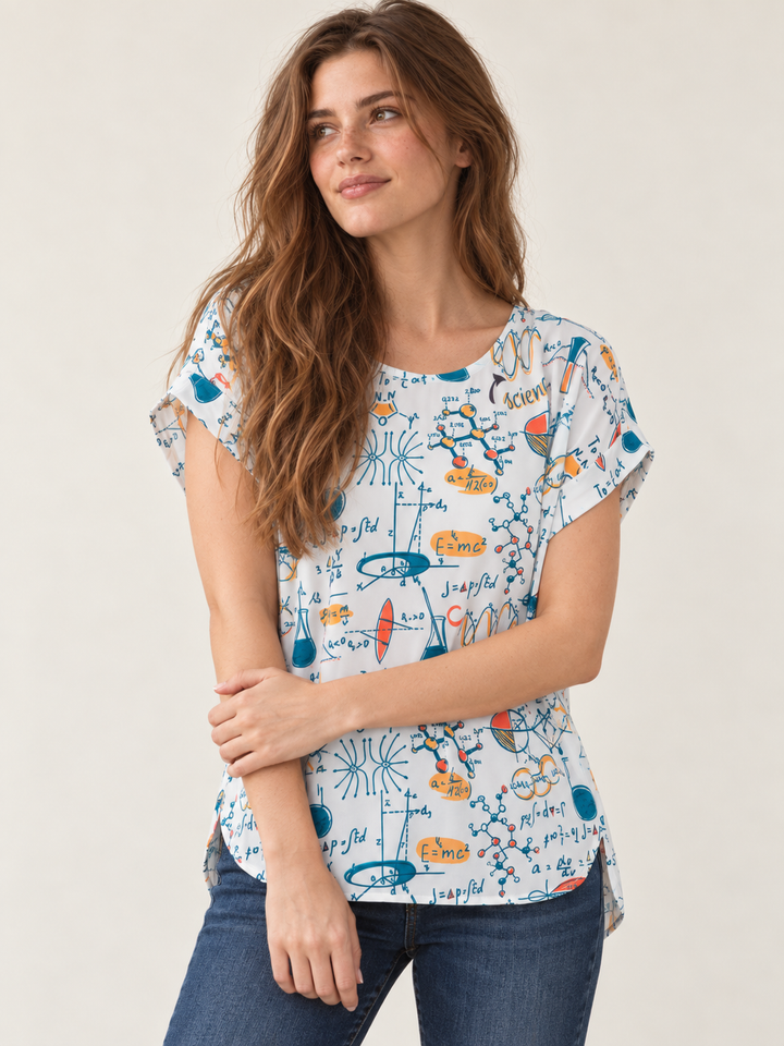 Science Top on model - front view