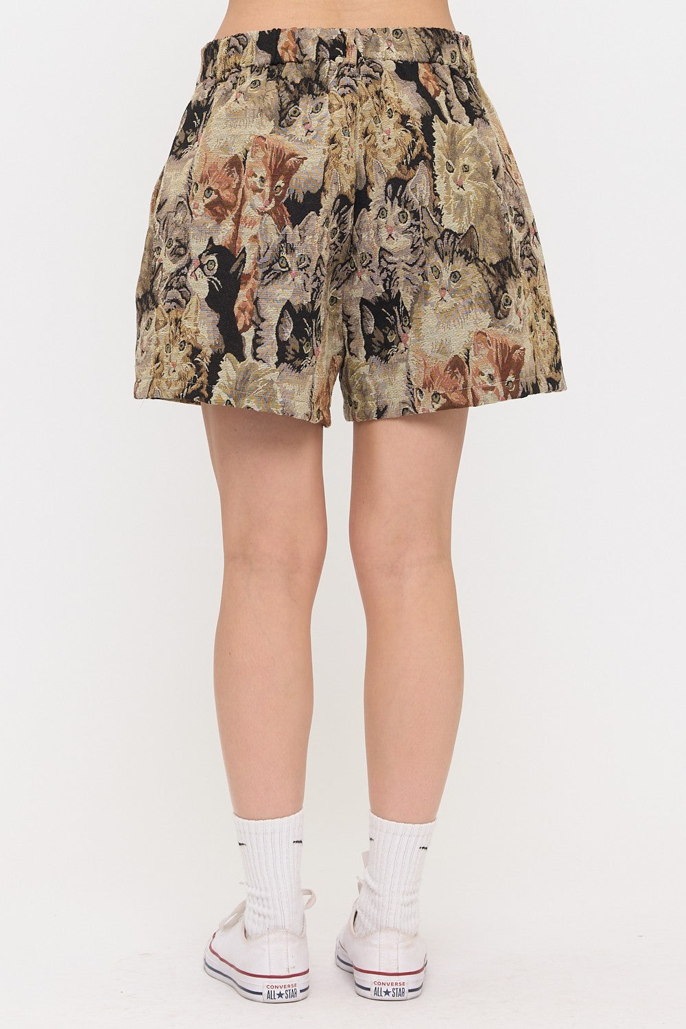 Cat Tapestry Shorts