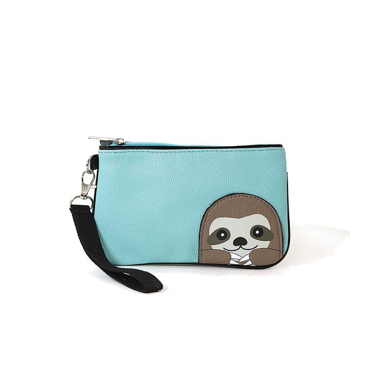 Sloth Wristlet Bag
