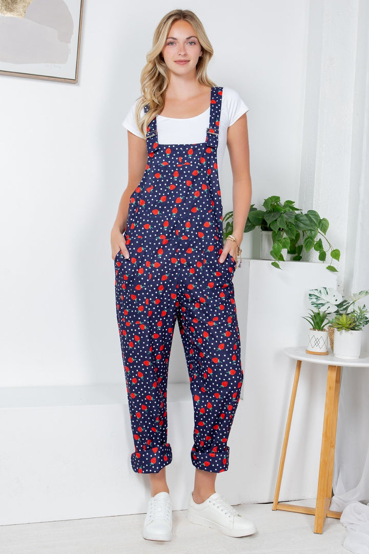 Strawberry Overalls