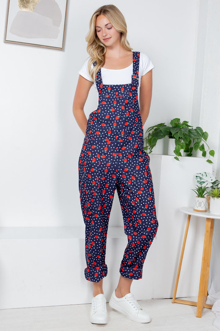 Strawberry Overalls