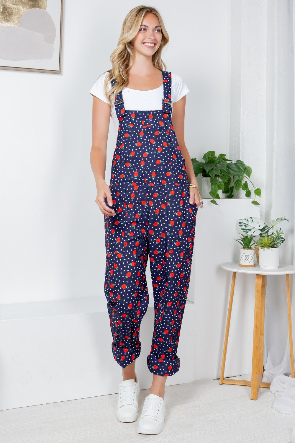 Strawberry Overalls