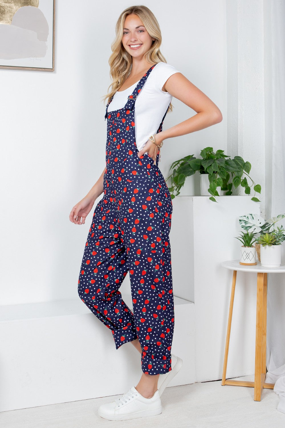 Strawberry Overalls