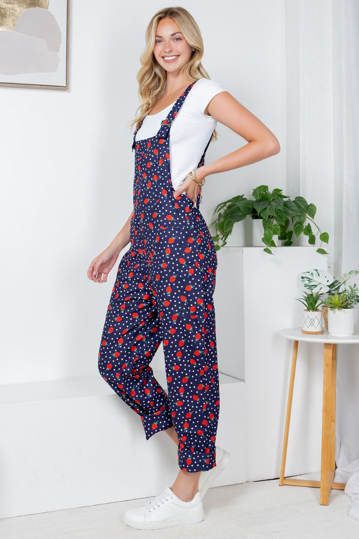 Strawberry Overalls