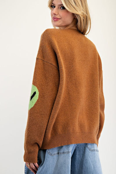 Alien Sweater Brown