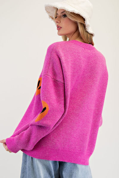 Alien Sweater Pink