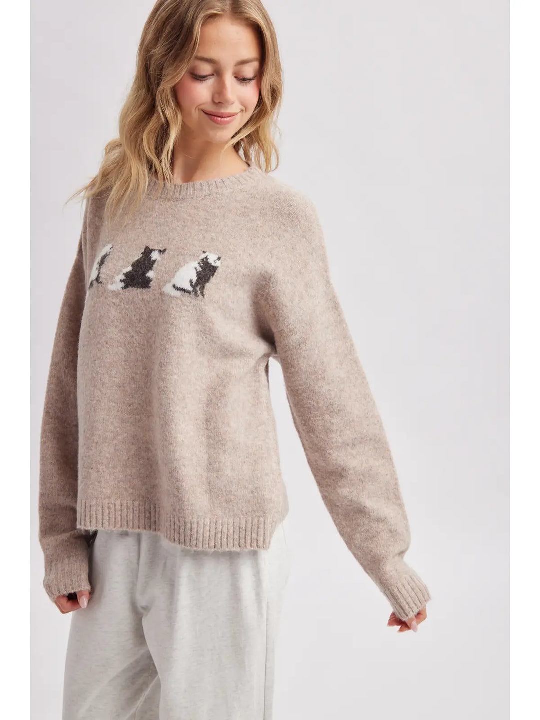 Cat Sweater Mocha