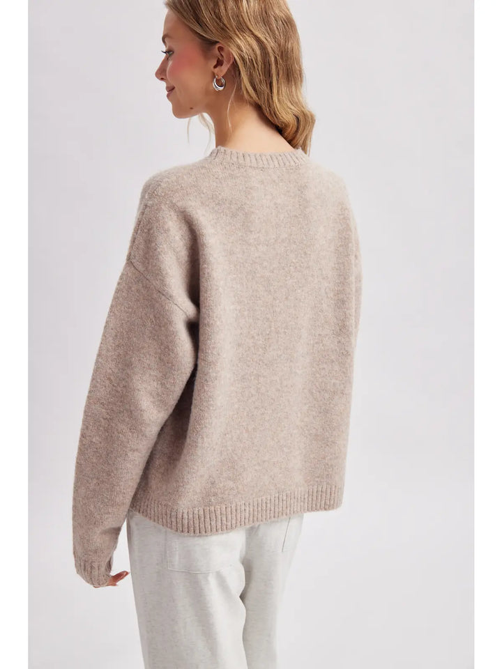 Cat Sweater Mocha