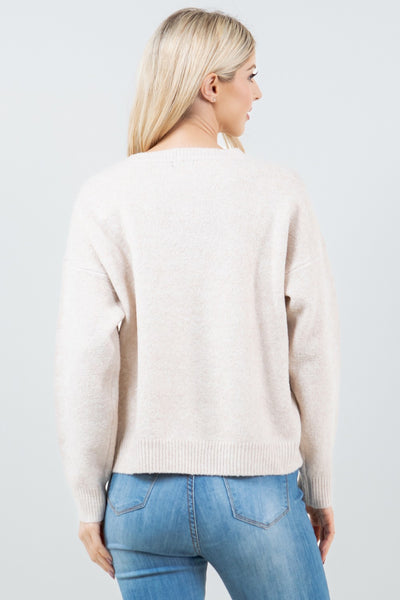 Puppy Sweater Taupe