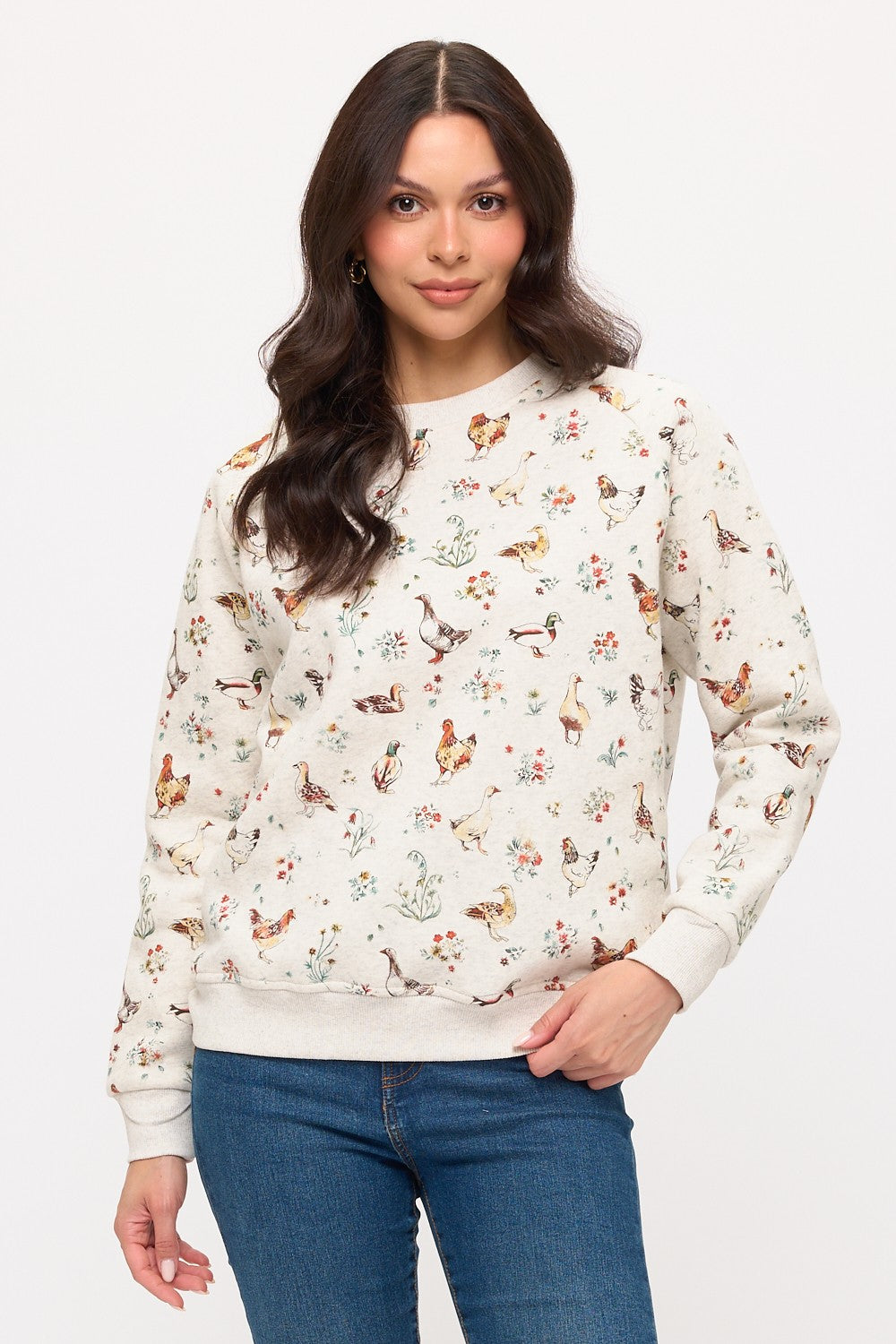 Ducks and Chickens Sweatshirt