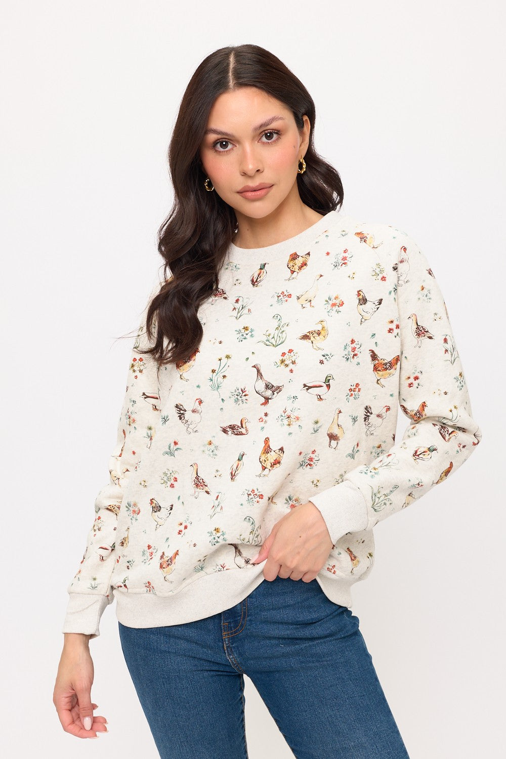 Ducks and Chickens Sweatshirt