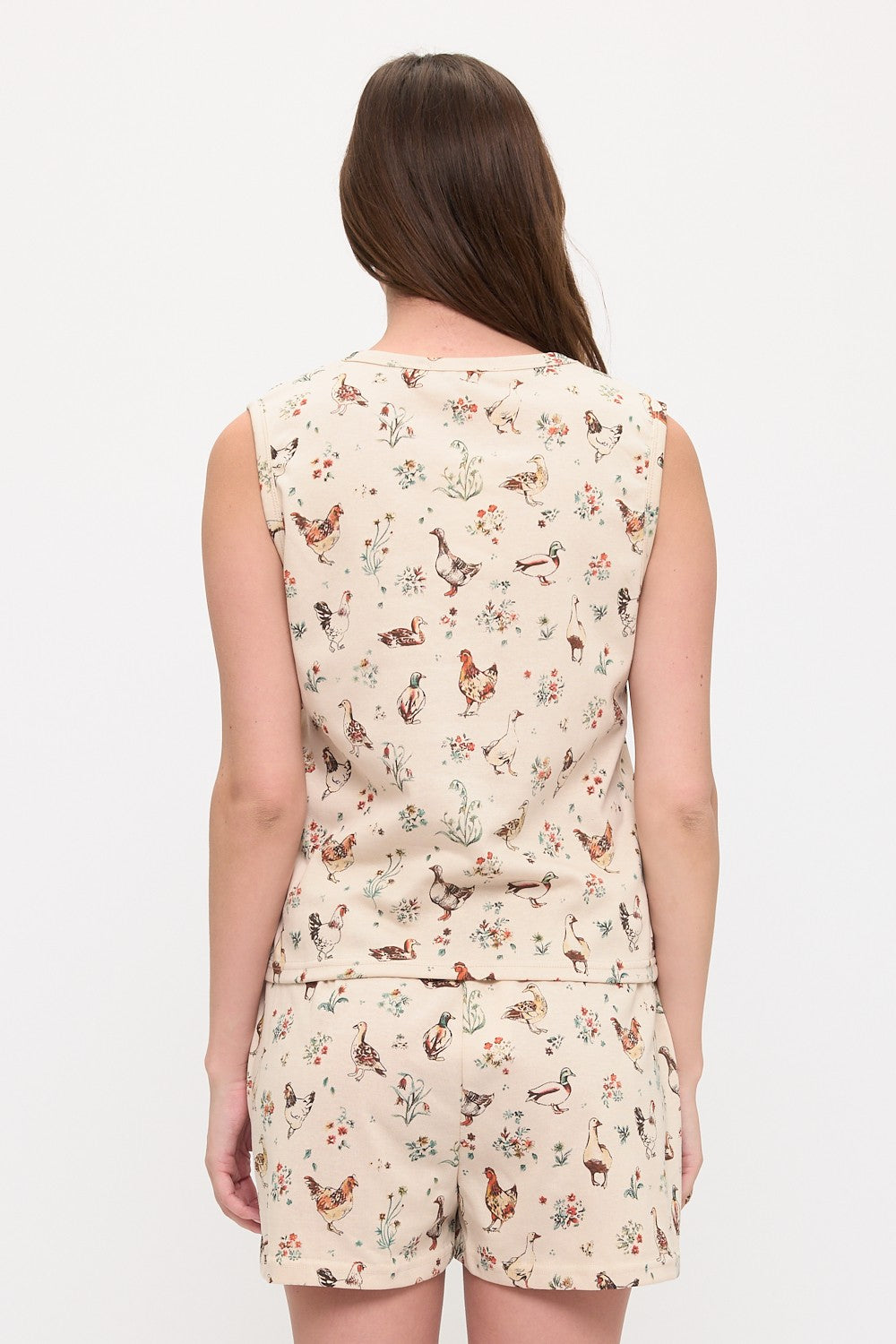 Ducks and Chickens Tank Top